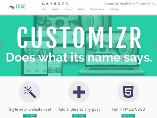 Wordpress customizr